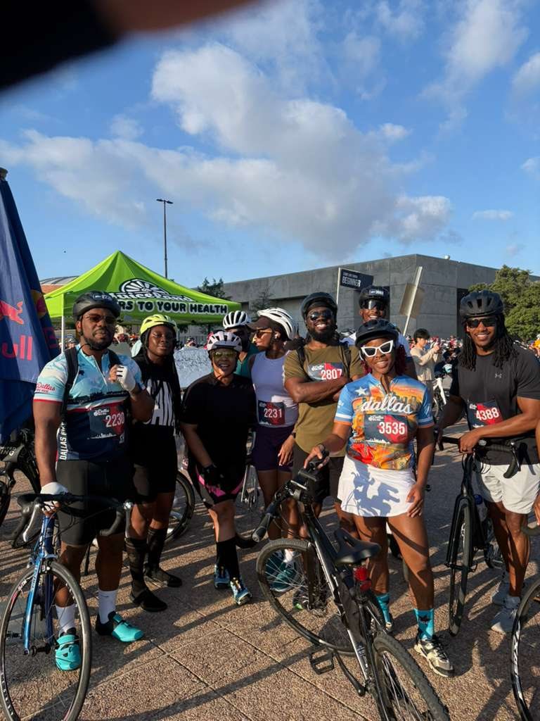 InnerLoop riders at the Dallas Bike Ride