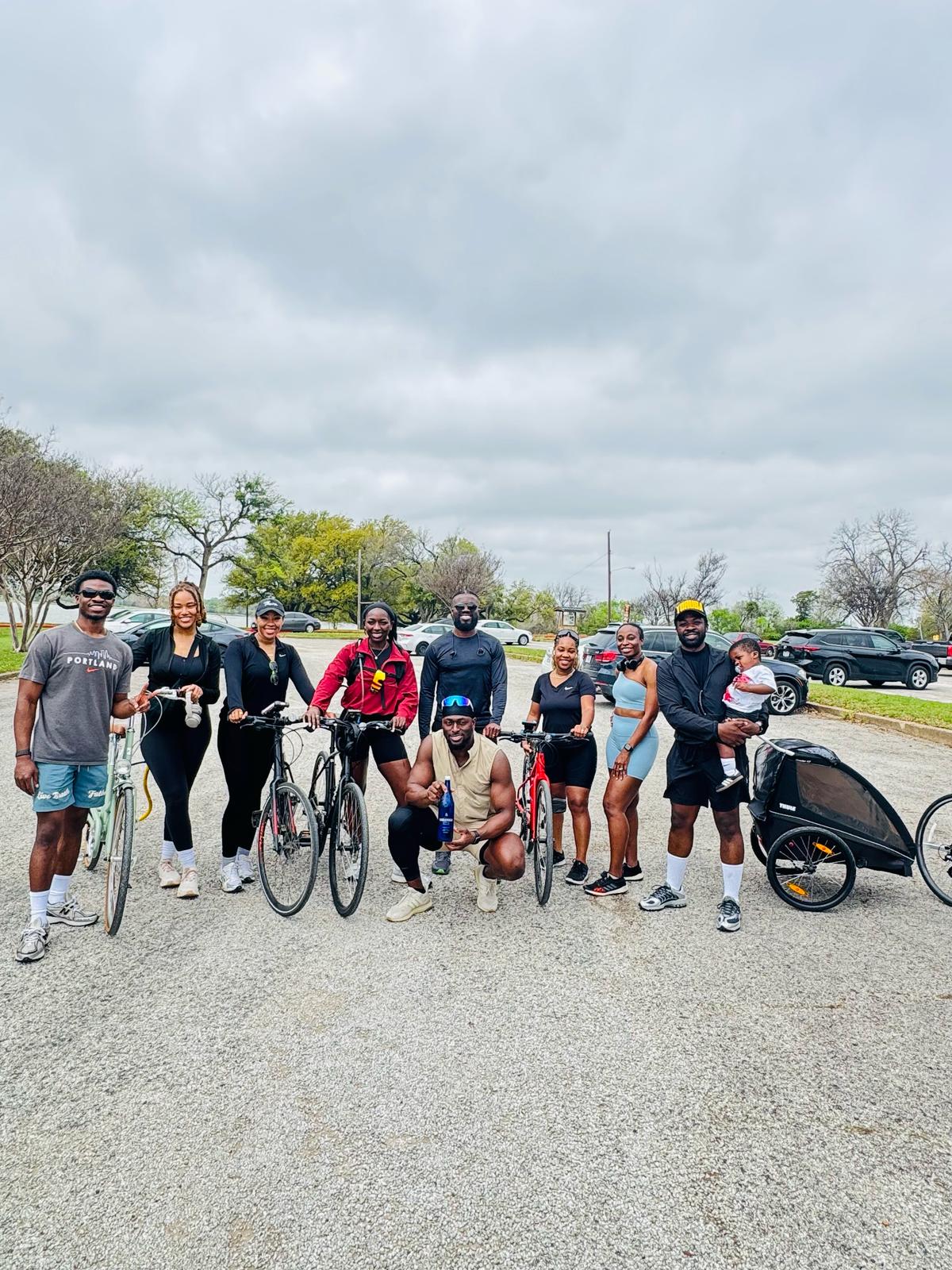 Inner Loop CC riders at White Rock Lake